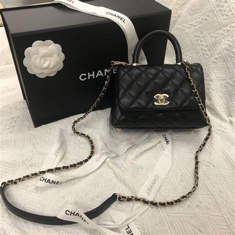 chanel coco handle香港價錢|保值必買Chanel Coco Handle 全系列尺寸與售價一覽 新款Mini最 .